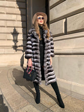 Charger l'image dans la galerie, 3/4 en fourrure Chin chilla rouge