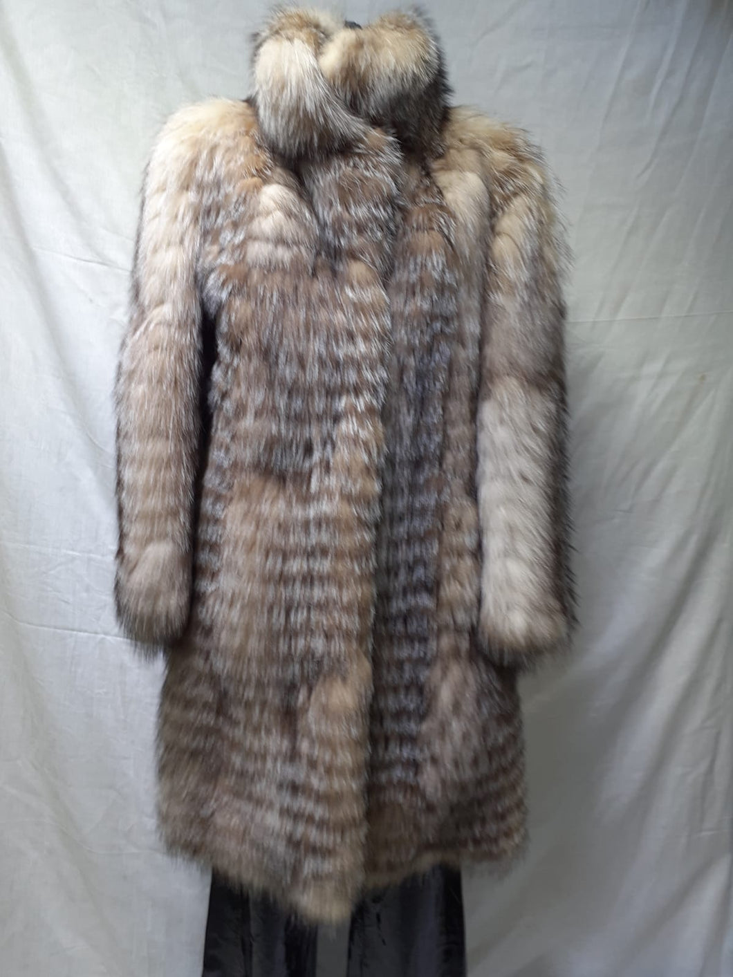7/8 Veste longue en fourrure Renar d cristal